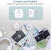 image2 Pack European Travel Plug Adapter US to Europe Plug Adapter with 3 Outlets 3 USB Charging Ports2 USB C Type C Adapter Travel Essentials to Most Europe EU Spain Italy France Germany IcelandType A  Japan USA China