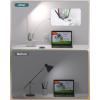imageAddtam LED Desk Lamp Power Strip with 3 Outlets 4 USB Charging Ports2 USBC 4 Modes 5 Level Brightness Touch Lamp Small Desk Lamp for Home Office College Dorm Room Essentials 10FTWhite with Pen Holder