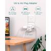 imageAustralia New Zealand Power Plug Adapter Australia Travel Adapter with 3 American Outlets 3 USB Charging Ports 1 USB C Type I Plug Adapter for US to Australia Argentina ChinaType I Australia China  1 Pack