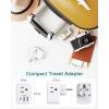 imageAustralia New Zealand Power Plug Adapter Australia Travel Adapter with 3 American Outlets 3 USB Charging Ports 1 USB C Type I Plug Adapter for US to Australia Argentina ChinaType EF Germany France  1 Pack