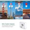 imageCruise Ship Essentials  Cruise Approved Power Strip Non Surge Protector Travel Plug Adapter with 3 Outlets 4 USB 2 USBC Foldable Outlet Extender for Travel Cruise Must Have15W