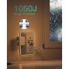 imageSurge Protector Outlet Extender with Night Light Addtam 5Outlet Splitter and 4 USB Ports1 USB C Multi Plug Wall Outlet for Home Office Dorm Room EssentialsWhite