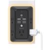 imageSurge Protector Outlet Extender with Night Light Addtam 5Outlet Splitter and 4 USB Ports1 USB C Multi Plug Wall Outlet for Home Office Dorm Room EssentialsBlack