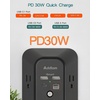 image:imageAddtam 5Outlet Extender Surge Protector Multi Plug Wall Outlet with 4 USB Wall Charger2 USB C Outlet Splitter Power Strip for Home Office Dorm Room Essentials Plug Extension Outlet 1800J Black2C2A PD 30W