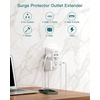 image:imageAddtam 5Outlet Extender Surge Protector Multi Plug Wall Outlet with 4 USB Wall ChargerPD 30W Outlet Splitter Power Strip for Home Office Dorm Room Essentials Plug Extension Outlet 1800J2c2a Pd 20w