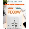 image:imageAddtam Surge Protector Outlet Extender Plug Extension Outlet with Night Light 5Outlet Splitter and 4 USB PortsPD 20W Multi Plug Wall Outlet for Home Office Dorm Room Essentials2C2APD 30W