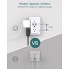 image:imageAddtam Surge Protector Outlet Extender Plug Extension Outlet with Night Light 5Outlet Splitter and 4 USB PortsPD 20W Multi Plug Wall Outlet for Home Office Dorm Room Essentials2C2AStandard