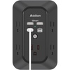 image:imageAddtam 5Outlet Extender Surge Protector Multi Plug Wall Outlet with 4 USB Wall Charger2 USB C Outlet Splitter Power Strip for Home Office Dorm Room Essentials Plug Extension Outlet 1800J Black2C2A PD 20W