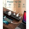 image:imageAddtam Power Strips with Surge Protection 15FT Long Extension Cord with Multiple Outlets Surge Protector Power Strip with 10 Outlets and 4 USB Ports2 USB C Flat Plug 2700J BlackBlack