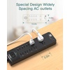 image:imageAddtam Power Strips with Surge Protection 15FT Long Extension Cord with Multiple Outlets Surge Protector Power Strip with 10 Outlets and 4 USB Ports2 USB C Flat Plug 2700J BlackBlack