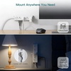 image:imageAddtam White Braided Power Strip Surge Protector with 12 Outlets Flat Plug 6FT Extension Cord 3Side Wide Spaced Outlet Extender Wall Mount Desk Charging Station for Home Office GarageWhite