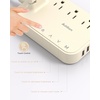 image:imageAddtam Desk Lamp with Pen Holder LED Desk Lamps for Home Office Power Strip with 3 Outlets 4 USB Charging Ports2 USBC 3 Color Modes Touch Lamp Study Lamps for College Dorm Room Essentials WhiteCream