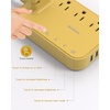 image:imageAddtam Desk Lamp with Pen Holder LED Desk Lamps for Home Office Power Strip with 3 Outlets 4 USB Charging Ports2 USBC 3 Color Modes Touch Lamp Study Lamps for College Dorm Room Essentials WhiteYellow