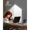 image:imageAddtam Desk Lamp with Pen Holder LED Desk Lamps for Home Office Power Strip with 3 Outlets 4 USB Charging Ports2 USBC 3 Color Modes Touch Lamp Study Lamps for College Dorm Room Essentials WhiteBlue