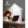 image:imageAddtam Desk Lamp with Pen Holder LED Desk Lamps for Home Office Power Strip with 3 Outlets 4 USB Charging Ports2 USBC 3 Color Modes Touch Lamp Study Lamps for College Dorm Room Essentials WhitePink