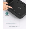 image:imageAddtam Desk Lamp with Pen Holder LED Desk Lamps for Home Office Power Strip with 3 Outlets 4 USB Charging Ports2 USBC 3 Color Modes Touch Lamp Study Lamps for College Dorm Room Essentials WhiteBlack