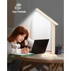 image:imageAddtam Desk Lamp with Pen Holder LED Desk Lamps for Home Office Power Strip with 3 Outlets 4 USB Charging Ports2 USBC 3 Color Modes Touch Lamp Study Lamps for College Dorm Room Essentials WhiteCream