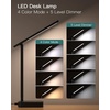 image:imageAddtam Desk Lamp with Pen Holder LED Desk Lamps for Home Office Power Strip with 3 Outlets 4 USB Charging Ports2 USBC 3 Color Modes Touch Lamp Study Lamps for College Dorm Room Essentials WhiteBlack Pro
