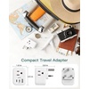 image:imageAddtam US to UK Ireland Travel Plug Adapter Type G Power Plug Adapter with 3 Outlets 3 USB Ports2 USB C UK Adapters for USA to Dubai England London Scotland British Kenya Irish Hongkong 3 Pack
